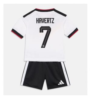 Duitsland Kai Havertz #7 Thuis tenue Kids WK 2026 Voetbalshirt Shorts Set Duitsland Kai Havertz #7 Thuis tenue Kids WK 2026 Voetbalshirt Shorts Set