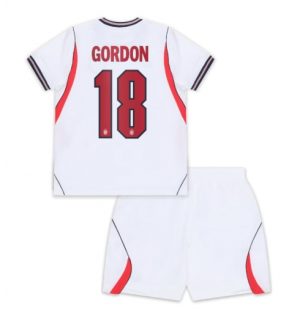 Engeland Anthony Gordon #18 Thuis tenue Kids WK 2026 Voetbalshirt Shorts Set