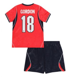 Engeland Anthony Gordon #18 Uit tenue Kids WK 2026 Voetbalshirt Shorts Set