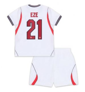 Engeland Eberechi Eze #21 Thuis tenue Kids WK 2026 Voetbalshirt Shorts Set