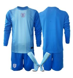 Engeland Keeper Thuis tenue Kids WK 2026 Lange Mouwen Voetbalshirt (+ broek) Engeland Keeper Thuis tenue Kids WK 2026 Lange Mouwen Voetbalshirt (+ broek)