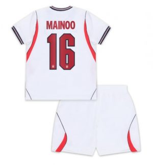 Engeland Kobbie Mainoo #16 Thuis tenue Kids WK 2026 Voetbalshirt Shorts Set