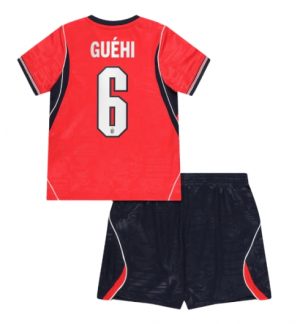 Engeland Marc Guehi #6 Uit tenue Kids WK 2026 Voetbalshirt Shorts Set