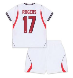 Engeland Morgan Rogers #17 Thuis tenue Kids WK 2026 Voetbalshirt Shorts Set