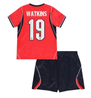 Engeland Ollie Watkins #19 Uit tenue Kids WK 2026 Voetbalshirt Shorts Set Engeland Ollie Watkins #19 Uit tenue Kids WK 2026 Voetbalshirt Shorts Set