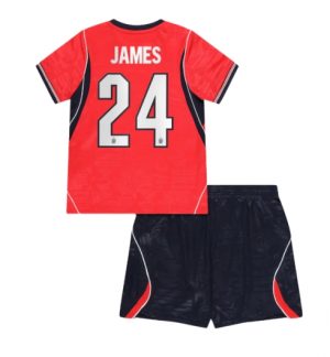 Engeland Reece James #24 Uit tenue Kids WK 2026 Voetbalshirt Shorts Set