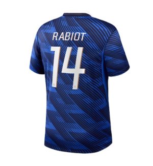 Frankrijk Adrien Rabiot #14 Thuis tenue WK 2026 Voetbalshirt Heren Frankrijk Adrien Rabiot #14 Thuis tenue WK 2026 Voetbalshirt Heren