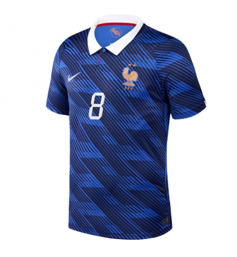 Frankrijk Aurelien Tchouameni #8 Thuis tenue WK 2026 Voetbalshirt Heren 2 Frankrijk Aurelien Tchouameni #8 Thuis tenue WK 2026 Voetbalshirt Heren 2