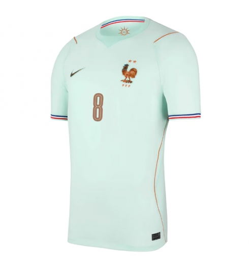 Frankrijk Aurelien Tchouameni #8 Uit tenue WK 2026 Voetbalshirt Heren 2 Frankrijk Aurelien Tchouameni #8 Uit tenue WK 2026 Voetbalshirt Heren 2