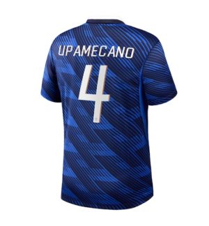 Frankrijk Dayot Upamecano #4 Thuis tenue WK 2026 Voetbalshirt Heren