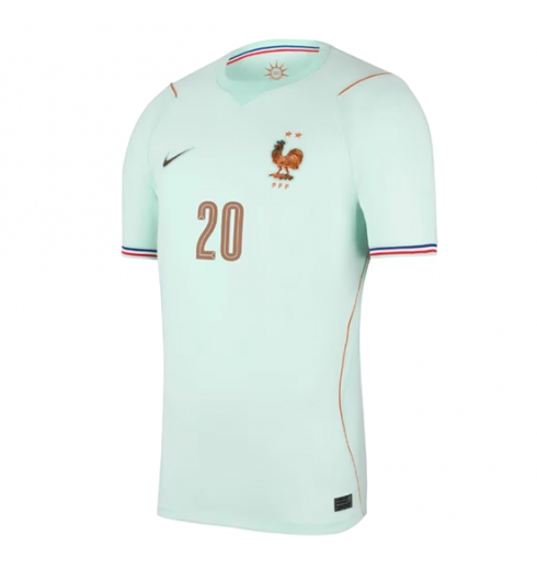 Frankrijk Desire Doue #20 Uit tenue WK 2026 Voetbalshirt Heren 2 Frankrijk Desire Doue #20 Uit tenue WK 2026 Voetbalshirt Heren 2