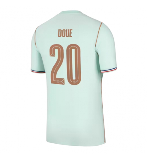 Frankrijk Desire Doue #20 Uit tenue WK 2026 Voetbalshirt Heren Frankrijk Desire Doue #20 Uit tenue WK 2026 Voetbalshirt Heren