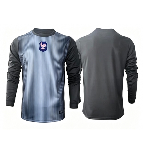 Frankrijk Keeper Thuis tenue WK 2026 Lange Mouwen Voetbalshirt Frankrijk Keeper Thuis tenue WK 2026 Lange Mouwen Voetbalshirt
