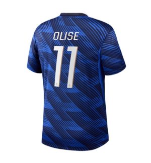Frankrijk Michael Olise #11 Thuis tenue WK 2026 Voetbalshirt Heren Frankrijk Michael Olise #11 Thuis tenue WK 2026 Voetbalshirt Heren