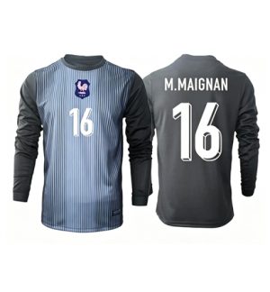 Frankrijk Mike Maignan #16 Keeper Thuis tenue WK 2026 Lange Mouwen Voetbalshirt