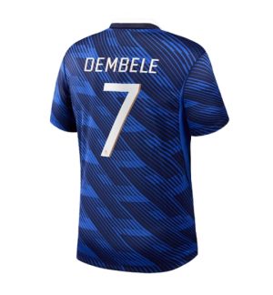 Frankrijk Ousmane Dembele #7 Thuis tenue WK 2026 Voetbalshirt Heren Frankrijk Ousmane Dembele #7 Thuis tenue WK 2026 Voetbalshirt Heren