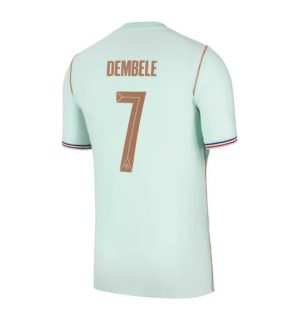 Frankrijk Ousmane Dembele #7 Uit tenue WK 2026 Voetbalshirt Heren Frankrijk Ousmane Dembele #7 Uit tenue WK 2026 Voetbalshirt Heren