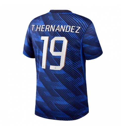 Frankrijk Theo Hernandez #19 Thuis tenue WK 2026 Voetbalshirt Heren Frankrijk Theo Hernandez #19 Thuis tenue WK 2026 Voetbalshirt Heren