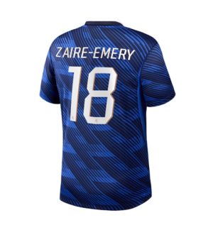 Frankrijk Warren Zaire-Emery #18 Thuis tenue WK 2026 Voetbalshirt Heren