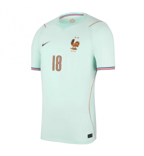 Frankrijk Warren Zaire-Emery #18 Uit tenue WK 2026 Voetbalshirt Heren 2 Frankrijk Warren Zaire-Emery #18 Uit tenue WK 2026 Voetbalshirt Heren 2