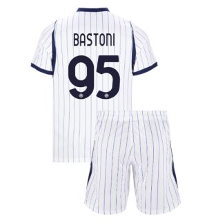 Inter Milan Alessandro Bastoni #95 Uit tenue Kids 2026-27 Voetbalshirt Shorts Set