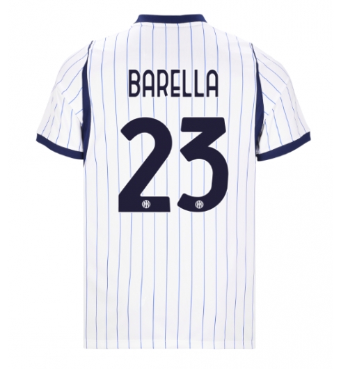 Inter Milan Nicolo Barella #23 Uit tenue 2026-27 Voetbalshirt Heren Inter Milan Nicolo Barella #23 Uit tenue 2026-27 Voetbalshirt Heren