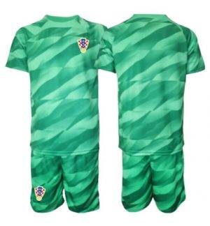 Kroatië Keeper Uit tenue Kids WK 2026 Voetbalshirt Shorts Set Kroatië Keeper Uit tenue Kids WK 2026 Voetbalshirt Shorts Set