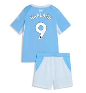 Manchester City Erling Haaland #9 Thuis tenue Kids 2026-27 Voetbalshirt Shorts Set