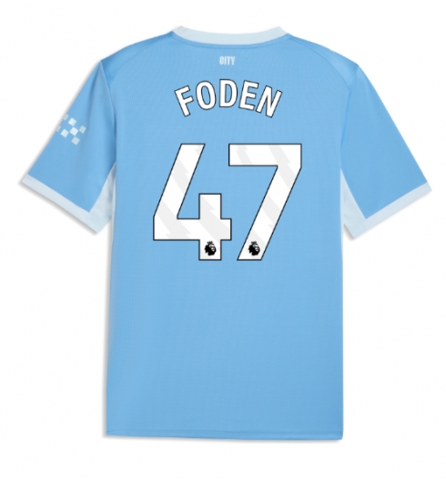 Manchester City Phil Foden #47 Thuis tenue 2026-27 Voetbalshirt Heren Manchester City Phil Foden #47 Thuis tenue 2026-27 Voetbalshirt Heren