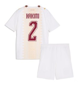 Marokko Achraf Hakimi #2 Uit tenue Kids WK 2026 Voetbalshirt Shorts Set
