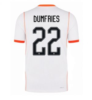 Nederland Denzel Dumfries #22 Uit tenue WK 2026 Voetbalshirt Heren Nederland Denzel Dumfries #22 Uit tenue WK 2026 Voetbalshirt Heren