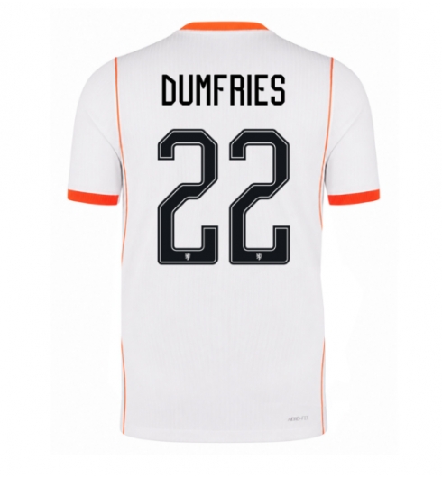 Nederland Denzel Dumfries #22 Uit tenue WK 2026 Voetbalshirt Heren Nederland Denzel Dumfries #22 Uit tenue WK 2026 Voetbalshirt Heren