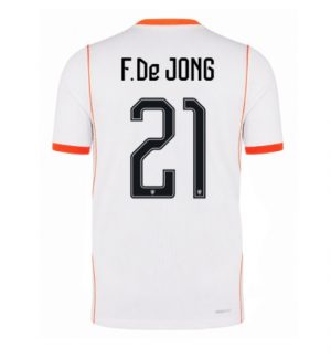 Nederland Frenkie de Jong #21 Uit tenue WK 2026 Voetbalshirt Heren Nederland Frenkie de Jong #21 Uit tenue WK 2026 Voetbalshirt Heren
