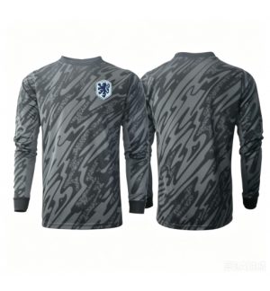 Nederland Keeper Thuis tenue WK 2026 Lange Mouwen Voetbalshirt Nederland Keeper Thuis tenue WK 2026 Lange Mouwen Voetbalshirt