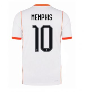 Nederland Memphis Depay #10 Uit tenue WK 2026 Voetbalshirt Heren Nederland Memphis Depay #10 Uit tenue WK 2026 Voetbalshirt Heren