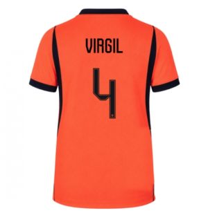 Nederland Virgil van Dijk #4 Thuis tenue WK 2026 Voetbalshirt Heren Nederland Virgil van Dijk #4 Thuis tenue WK 2026 Voetbalshirt Heren