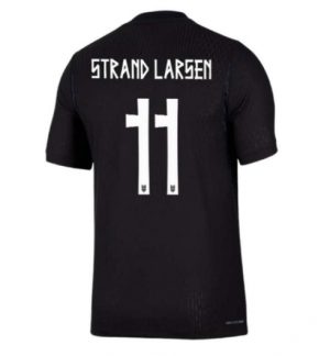Noorwegen Jorgen Strand Larsen #11 Uit tenue WK 2026 Voetbalshirt Heren Noorwegen Jorgen Strand Larsen #11 Uit tenue WK 2026 Voetbalshirt Heren