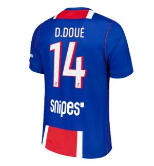 Paris Saint-Germain PSG Desire Doue #14 Thuis tenue 2026-27 Voetbalshirt Heren