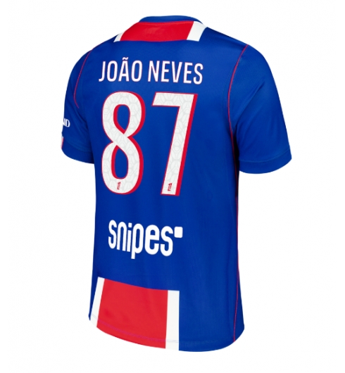 Paris Saint-Germain PSG Joao Neves #87 Thuis tenue 2026-27 Voetbalshirt Heren Paris Saint-Germain PSG Joao Neves #87 Thuis tenue 2026-27 Voetbalshirt Heren