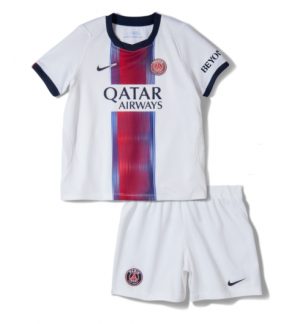 Paris Saint-Germain PSG Uit tenue Kids 2026-27 Voetbalshirt Shorts Set