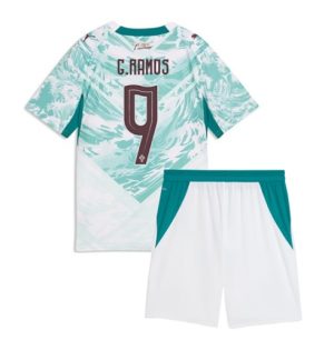 Portugal Goncalo Ramos #9 Uit tenue Kids WK 2026 Voetbalshirt Shorts Set