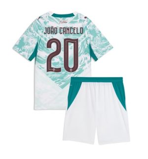 Portugal Joao Cancelo #20 Uit tenue Kids WK 2026 Voetbalshirt Shorts Set