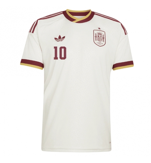 Spanje Dani Olmo #10 Uit tenue WK 2026 Voetbalshirt Heren 2 Spanje Dani Olmo #10 Uit tenue WK 2026 Voetbalshirt Heren 2