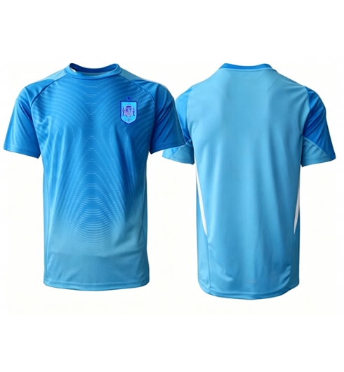 Spanje Keeper Thuis tenue WK 2026 Voetbalshirt Heren Spanje Keeper Thuis tenue WK 2026 Voetbalshirt Heren