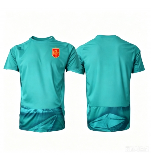 Spanje Keeper Uit tenue WK 2026 Voetbalshirt Heren Spanje Keeper Uit tenue WK 2026 Voetbalshirt Heren