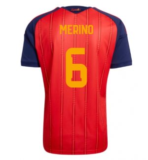 Spanje Mikel Merino #6 Thuis tenue WK 2026 Voetbalshirt Heren