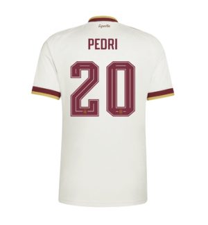 Spanje Pedri Gonzalez #20 Uit tenue WK 2026 Voetbalshirt Heren Spanje Pedri Gonzalez #20 Uit tenue WK 2026 Voetbalshirt Heren