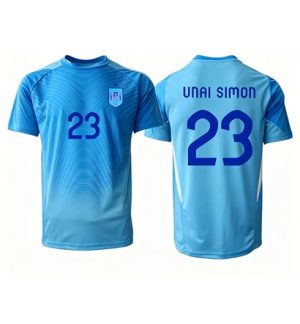 Spanje Unai Simon #23 Keeper Thuis tenue WK 2026 Voetbalshirt Heren Spanje Unai Simon #23 Keeper Thuis tenue WK 2026 Voetbalshirt Heren